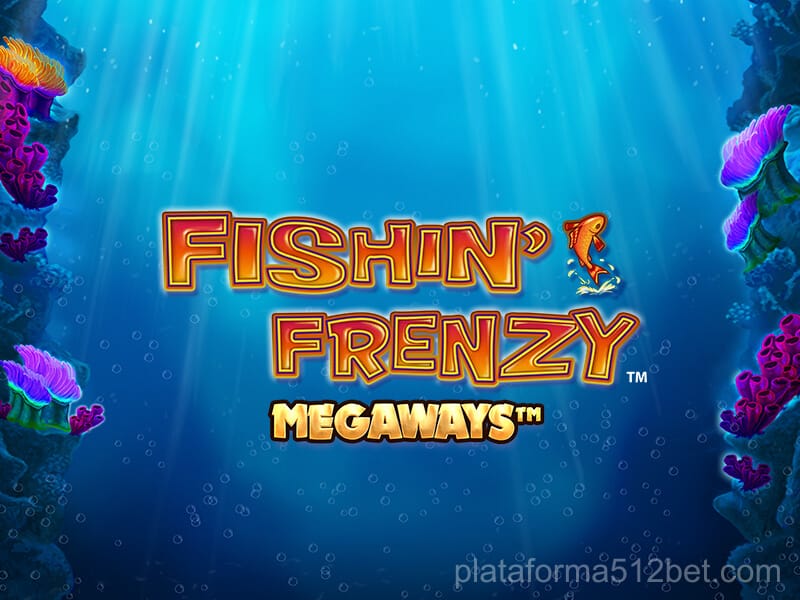 Imagem do jogo Fishin Frenzy Megaways na plataforma 512bet